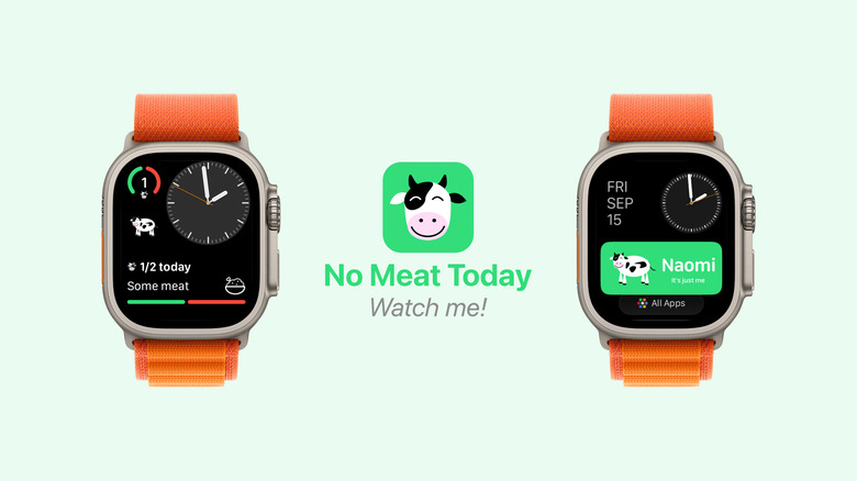 No Meat Today on Apple Watch