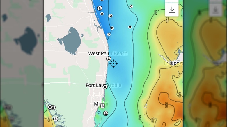 FishTrack nautical map