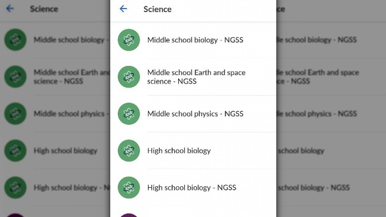 Khan Academy app