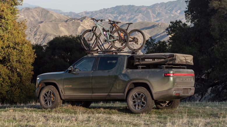 Rivian bike mount