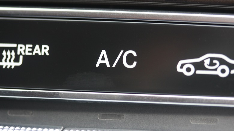 AC button car