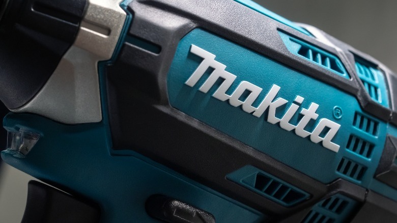 Makita word on drill