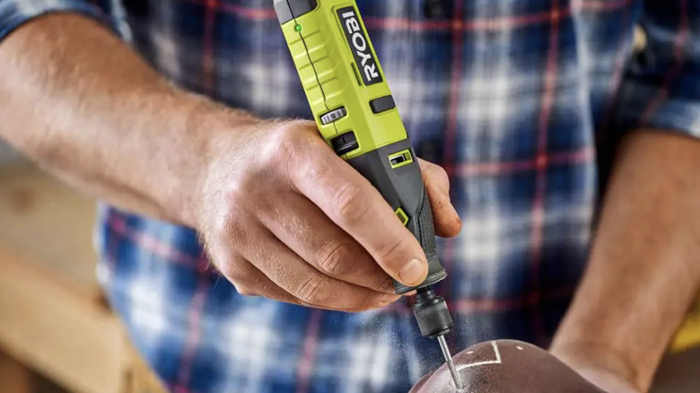 Ryobi lithium rotary tool