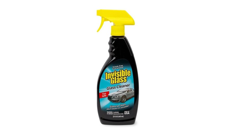 Invisible Glass windshield cleaning spray bottle