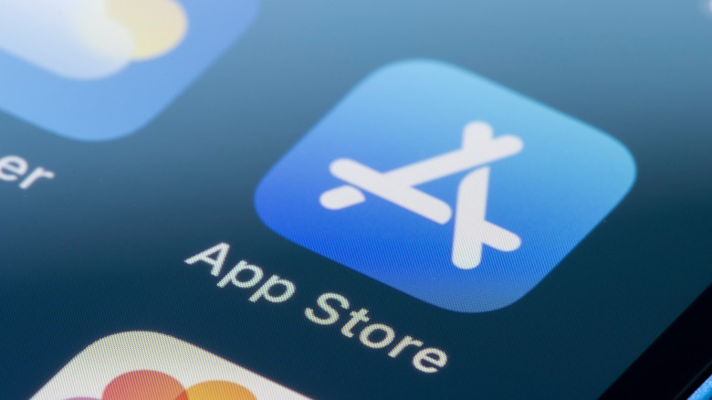 App Store icon on iPhone