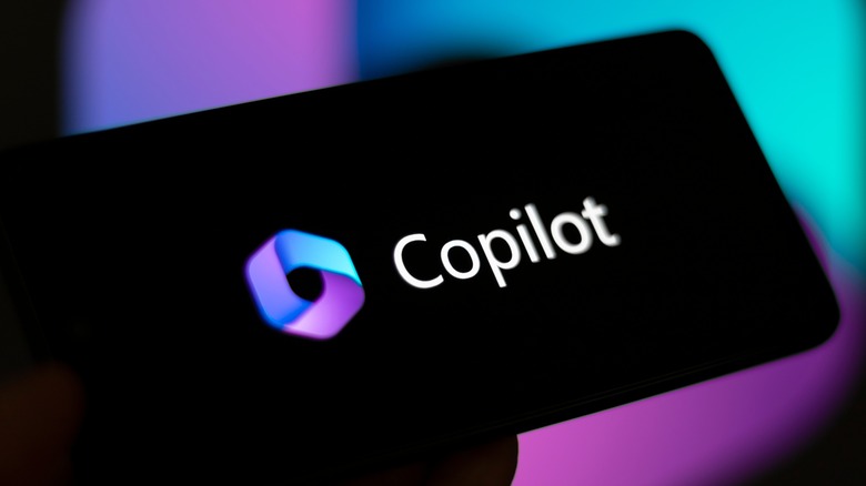 Microsoft Copilot on smartphone 