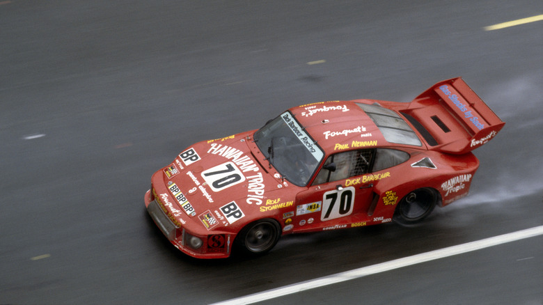 Dick Barbour Porsche 935 driving race