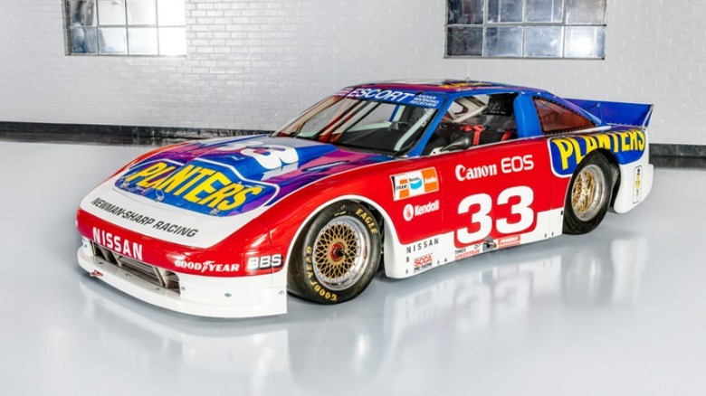 1988 Nissan 300ZX race car garage