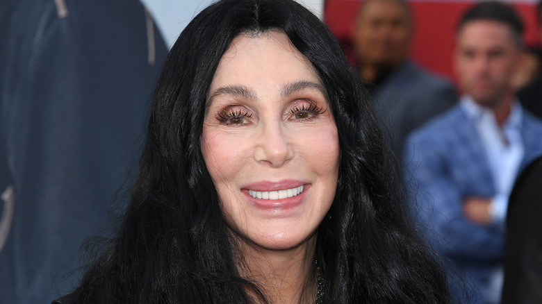 Cher smiling