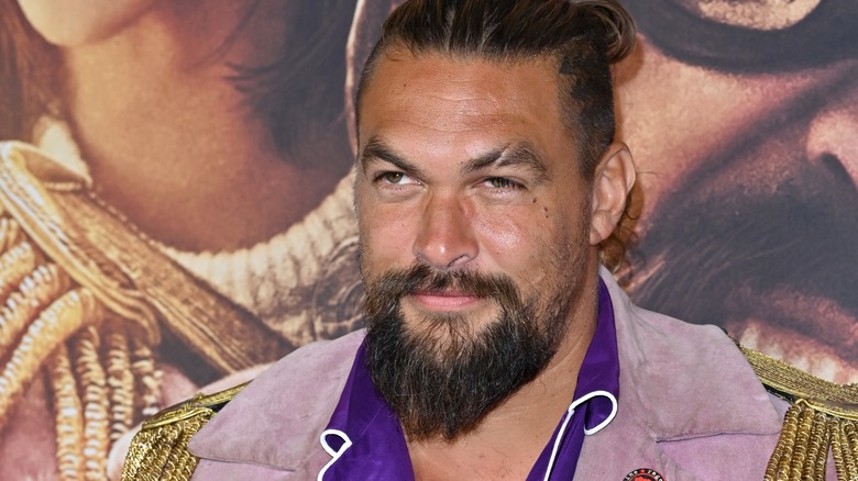 Jason Momoa smiling