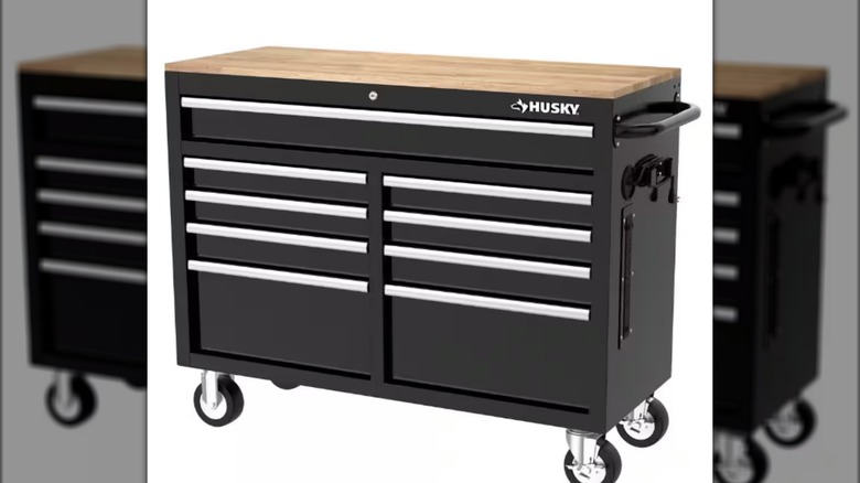 Husky mechanic's toolbox