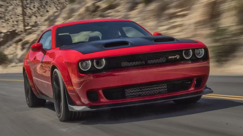 red 2023 Dodge Challenger