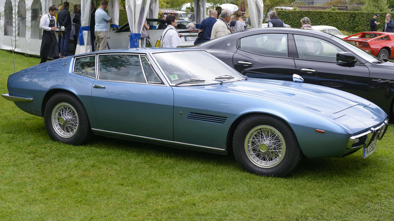 Maserati Ghibli at car show