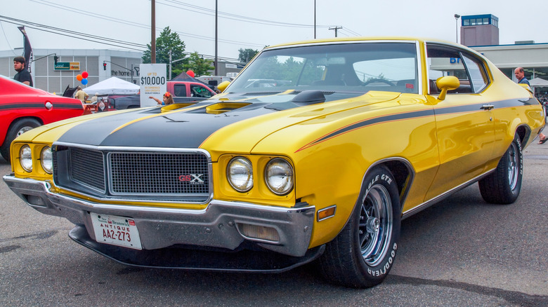 Buick GSX with vent hoods and bulge