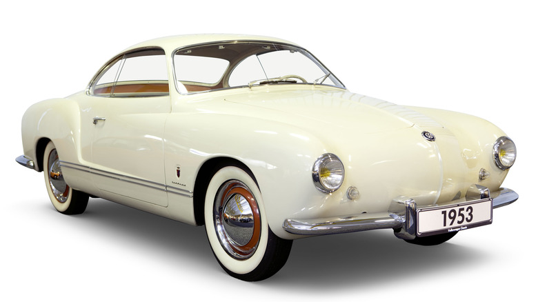 Front 3/4 view of VW Karmann Ghia Prototype