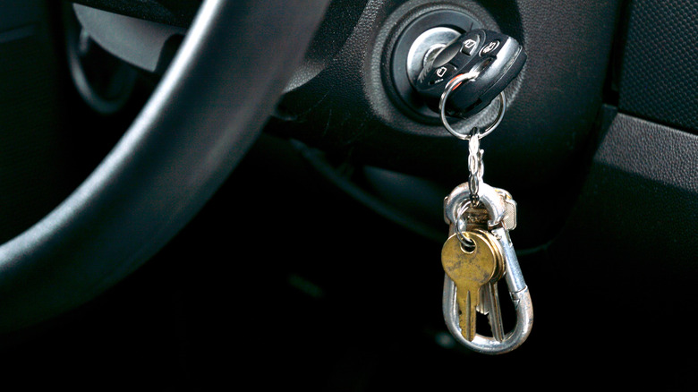 keys in car ignition