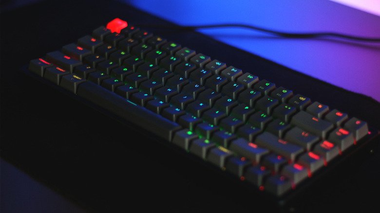 Keychron K2v2 keyboard with RGB