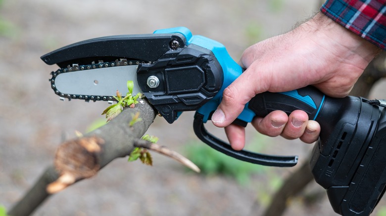 Generic mini pruning chainsaw