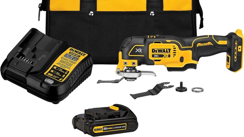 Oscillating tool kit dewalt