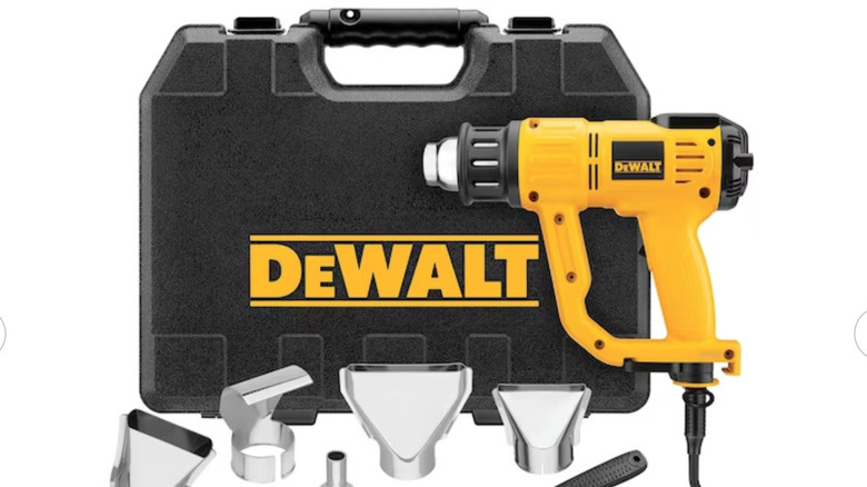 Dewalt Heat Gun with case and accesssories