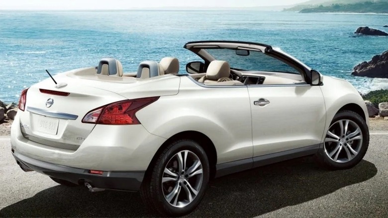 The discontinued Nissan Murano CrossCabriolet.