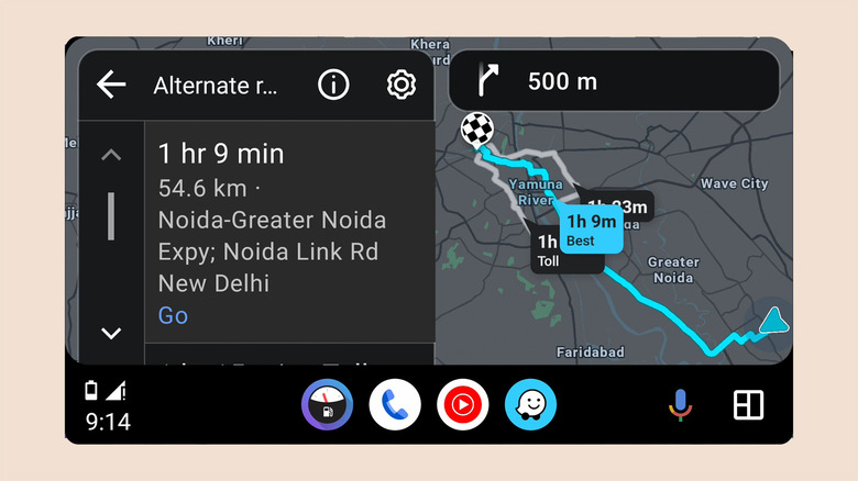 Android Auto Waze Maps