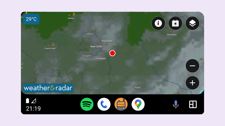 Android Auto Weather & Radar