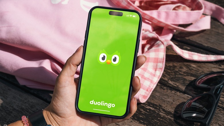 Duolingo on iPhone 14