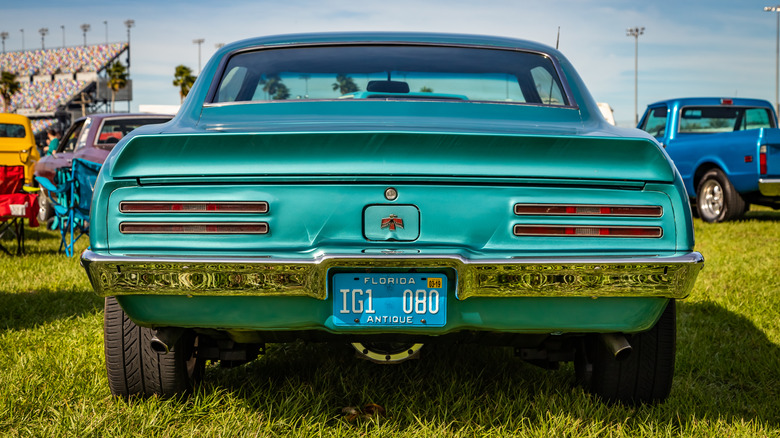 Rear view of 1967 Pontiac Firebird