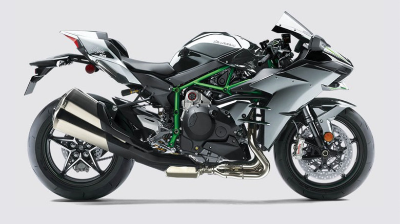 The Kawasaki Ninja H2 ABS