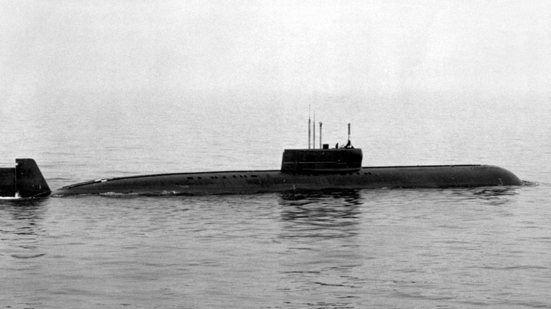 Papa-class Russian submarine