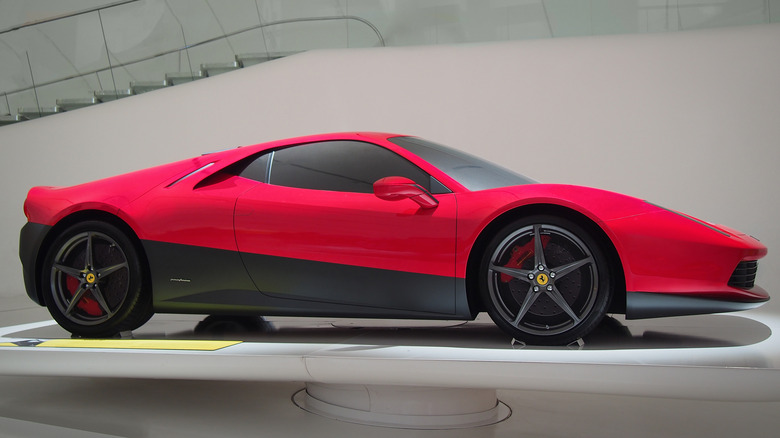2012 Ferrari SP12 EC showroom display