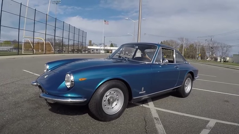 1969 Ferrari 365 GTC parked