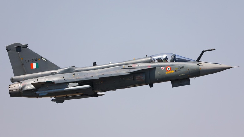 HAL Tejas in flight