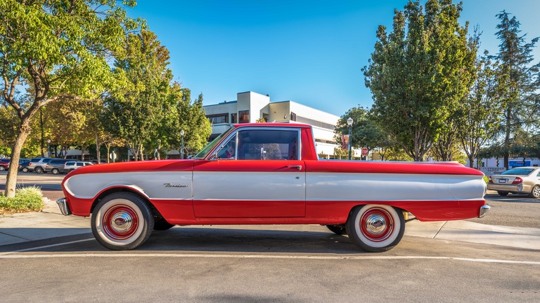 Ford Falcon Ranchero on sunny street