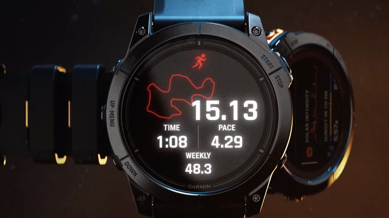 The Garmin fēnix 7 smartwatch