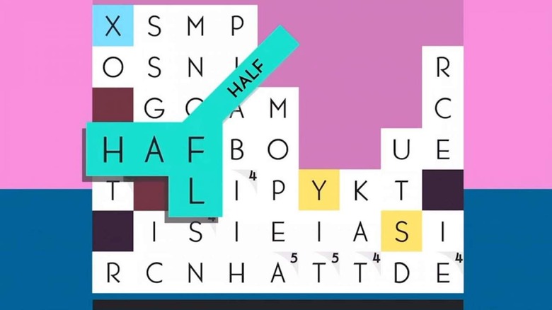 Spelling a word in SpellTower