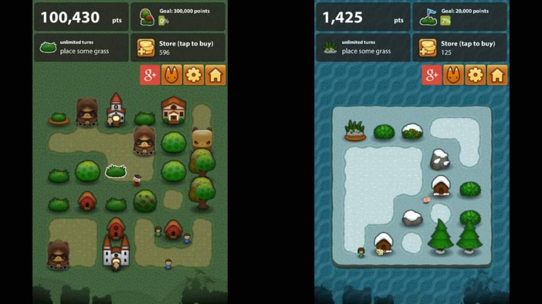 Triple Town iOS screenshots