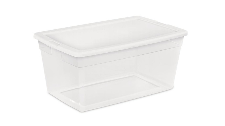 Stackable storage box