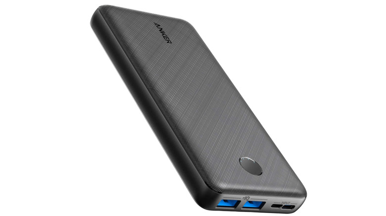 Anker 325 power bank with white background