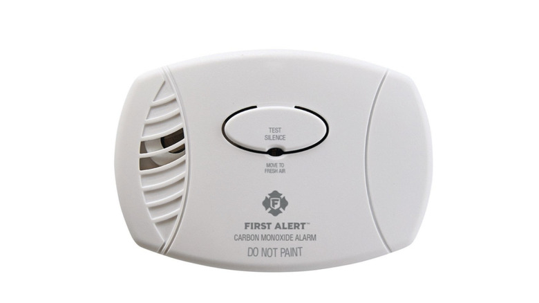 First Alert carbon monoxide alarm