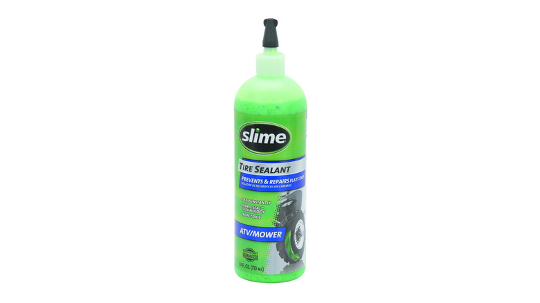 Slime product with white background