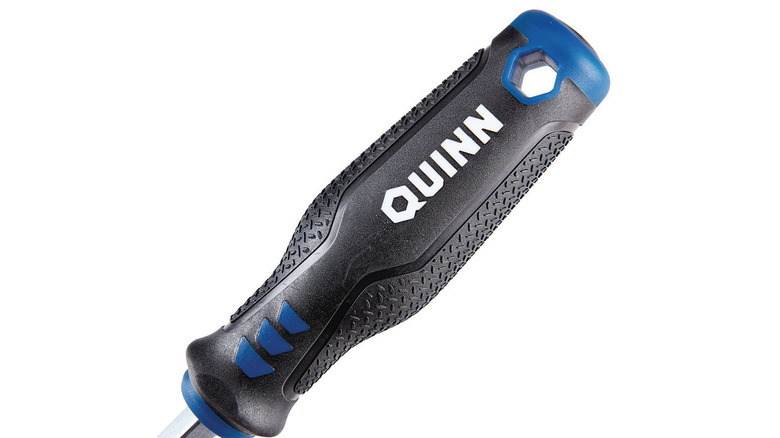 quinn screwdriver logo closeup