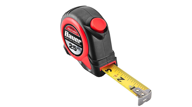 Bauer 25-foot Self-Locking Tape Measure