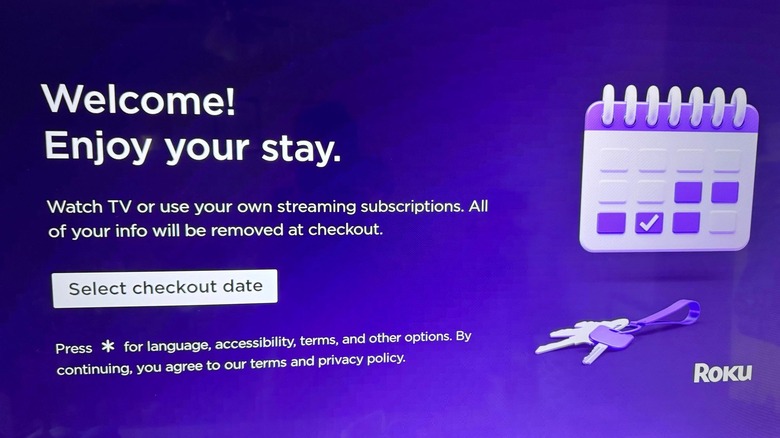 Roku Guest Mode checkout page