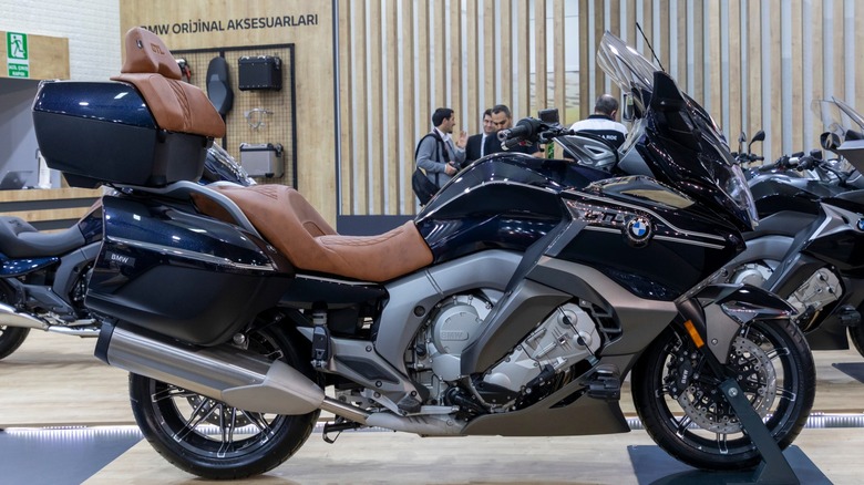 A BMW K 1600 GTL motorcycle