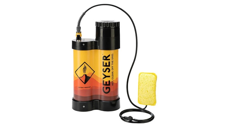 geyser systems portable shower