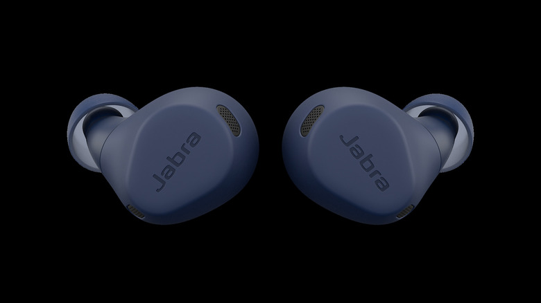 Jabra Elite 8 Active earbuds closeup