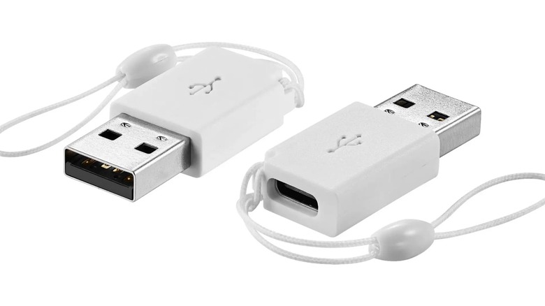 Two USB adapters