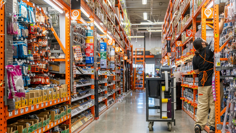 Home Depot aisle